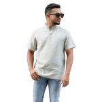 Chinese collar T Shirt (Green)